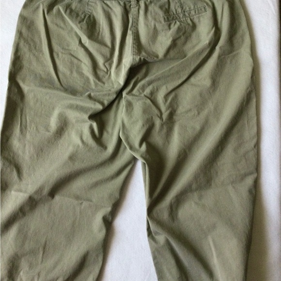 Karen Scott Green Khaki Capri Size 16 - Picture 4 of 5